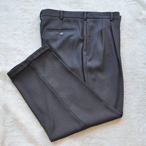 J.Ferrar men’s brown dress trousers 36x30.